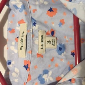LLBean long sleeves blouse